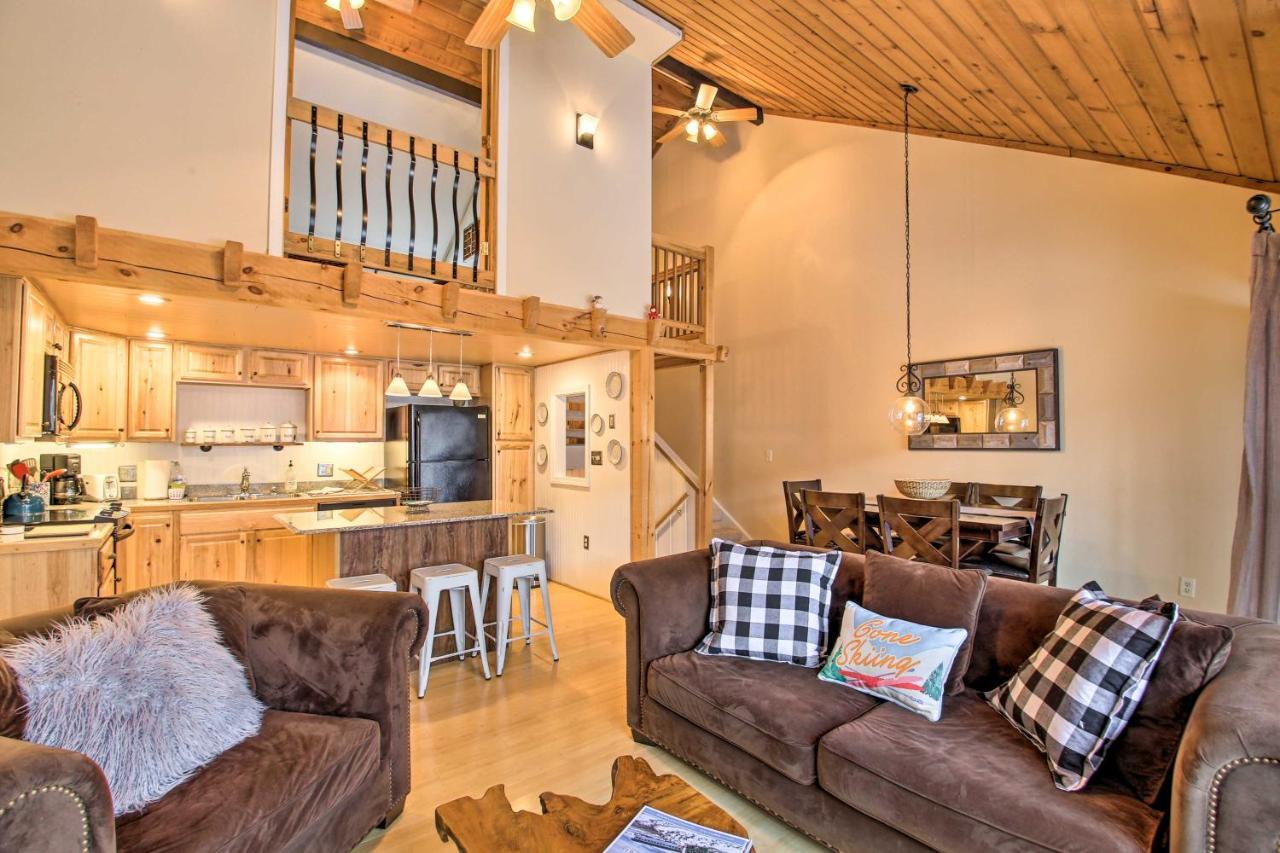 Updated Loon Townhome With Mtn Views And Ski Shuttle! Lincoln Bagian luar foto